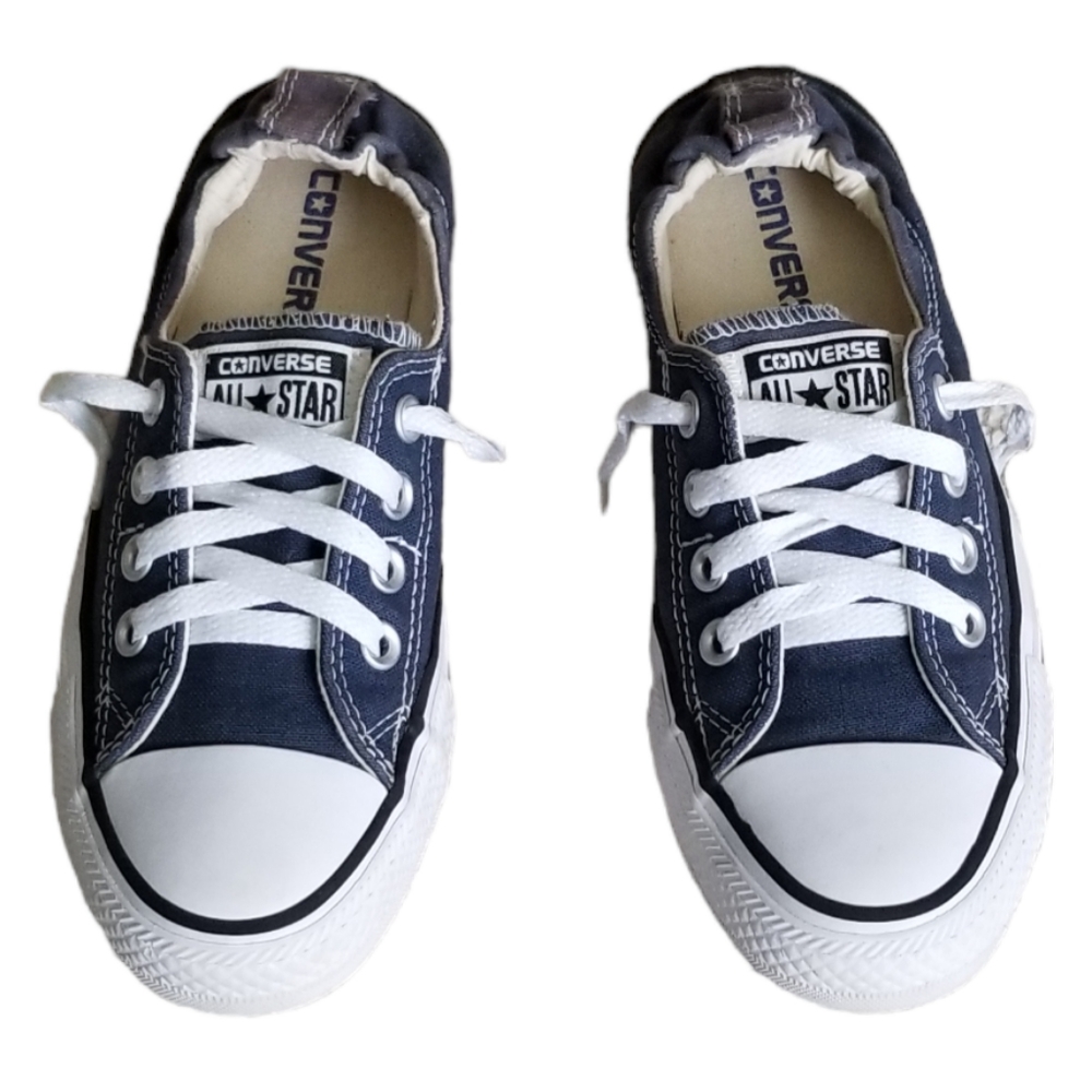 Converse Chuck Taylor All Star CTAS Shoreline Slip Womens Size 6.5 Navy Blue - Picture 1 of 12